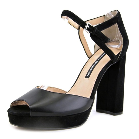 French Connection Dita Women's Size 10M Black Heel - Picture 1 of 5